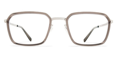 Mykita® LAURI MYK LAURI A74 Shiny Silver/Clear Ash 41 - A74 Shiny Silver/Clear Ash Eyeglasses
