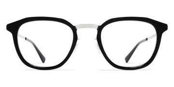 Mykita® PAVI MYK PAVI A81 Shiny Silver/Black 46 - A81 Shiny Silver/Black Eyeglasses
