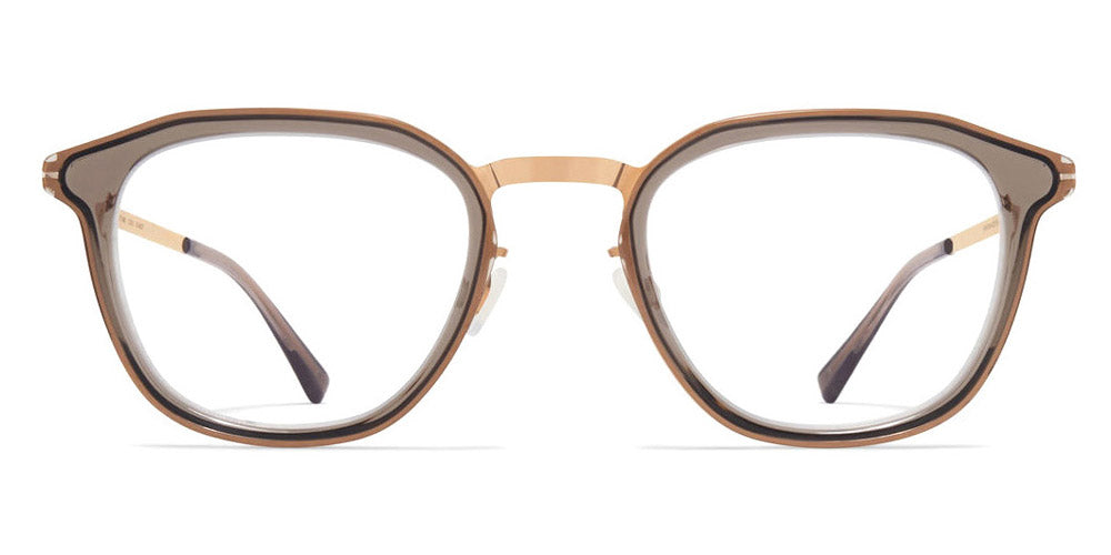 Mykita® PAVI MYK PAVI A83-Champagne Gold/Clear Ash 46 - A83-Champagne Gold/Clear Ash Eyeglasses
