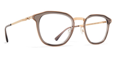 Mykita® PAVI MYK PAVI A83-Champagne Gold/Clear Ash 46 - A83-Champagne Gold/Clear Ash Eyeglasses
