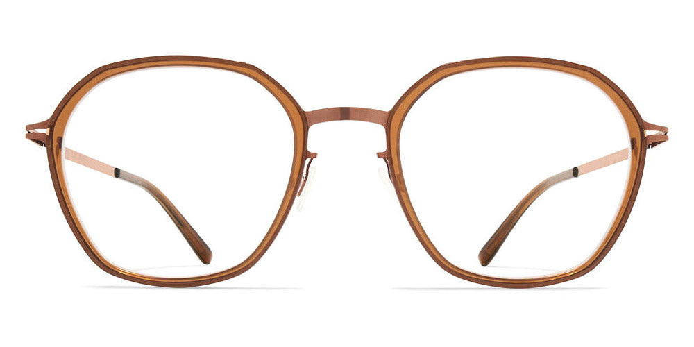 Mykita® SUVI MYK SUVI A40-Shiny Copper/Topaz 51 - A40-Shiny Copper/Topaz Eyeglasses
