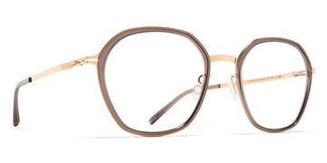 Mykita® SUVI MYK SUVI A83-Champagne Gold/Clear Ash 51 - A83-Champagne Gold/Clear Ash Eyeglasses
