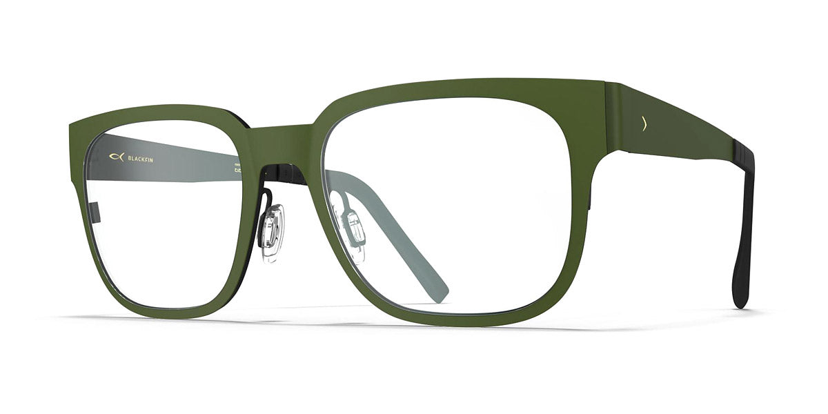 Blackfin® NANTUCKET BLF NANTUCKET 1724 52 - Army Dark Green/Blackfin Black Eyeglasses