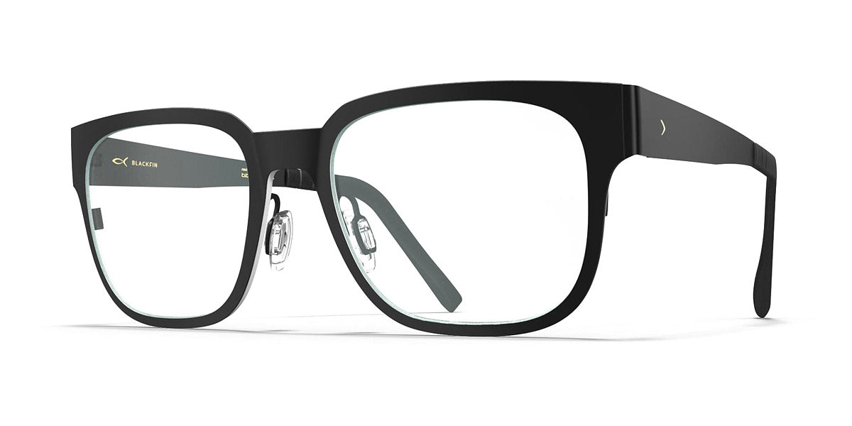 Blackfin® NANTUCKET BLF NANTUCKET 1725 52 - Matt Black/Frosted Gray Eyeglasses