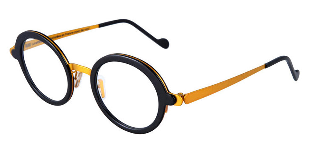 NaoNed® Beg NAO Beg 23a 45 - Black/Bright Yellow Eyeglasses