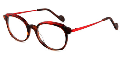 NaoNed® Biver NAO Biver 5018 - Brown Tortoiseshell/Red Eyeglasses