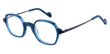 NaoNed® Erzh NAO Erzh 34912 43 - Translucent Ink Blue/Dark Gray Eyeglasses