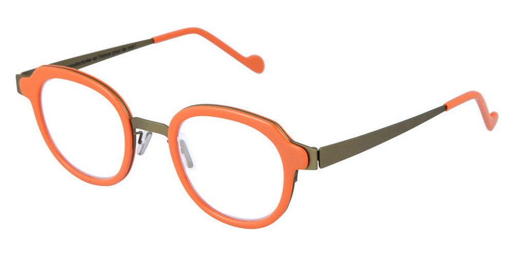 NaoNed® Kereon NAO Kereon 43or 46 - Matte Khaki/Dusty Orange Eyeglasses