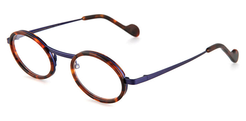 NaoNed® Seniz NAO Seniz 7b - Brown Tortoiseshell/Purple Eyeglasses