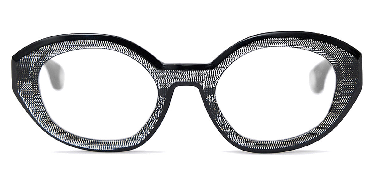 Blake Kuwahara® NIVOLA BLK NIVOLA BLACK PIXEL 51 - Black Pixel Eyeglasses