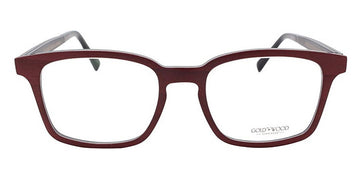 Gold & Wood® NODUS G&W NODUS 07 51 - 07 - Burgundy Bolivar/Ebony Tanganyika Eyeglasses