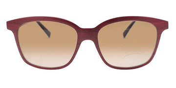 Gold & Wood® NORMA G&W NORMA 03 57 - 03 - Burgundy Bolivar/Grey Bolivar Eyeglasses