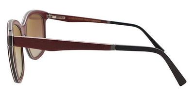 Gold & Wood® NORMA G&W NORMA 03 57 - 03 - Burgundy Bolivar/Grey Bolivar Eyeglasses