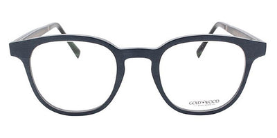 Gold & Wood® OGMA G&W OGMA 40 47 - 40 - Glossywood/Blue Jeans Bolivar/Night Blue Bolivar/Ebony Tanganyika Eyeglasses