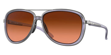 Oakley® OO4129 Split Time OO4129 412926 58 - Matte trans lilac/Prizm brown gradient Sunglasses