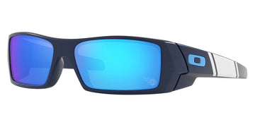 Oakley® OO9014 Gascan OO9014 9014B2 60 - Matte navy/Prizm sapphire (white) Sunglasses