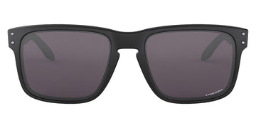 Oakley® OO9102 Holbrook OO9102 9102e8 55 - Matte black/Prizm grey Sunglasses