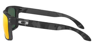 Oakley® OO9102 Holbrook OO9102 9102e9 55 - Black camo/Prizm ruby Sunglasses