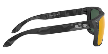 Oakley® OO9102 Holbrook OO9102 9102e9 55 - Black camo/Prizm ruby Sunglasses