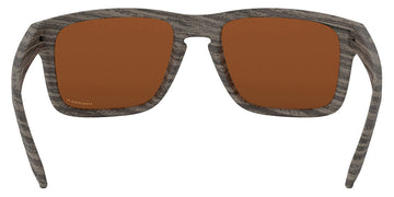 Oakley® OO9102 Holbrook OO9102 9102J8 55 - Woodgrain/Prizm shallow water polarized Sunglasses