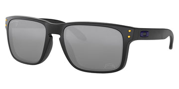 Oakley® OO9102 Holbrook OO9102 9102M6 55 - Matte black/Prizm black Sunglasses