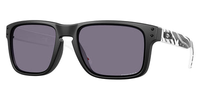 Oakley® OO9102 Holbrook OO9102 9102Z5 55 - Matte black/Prizm grey Sunglasses