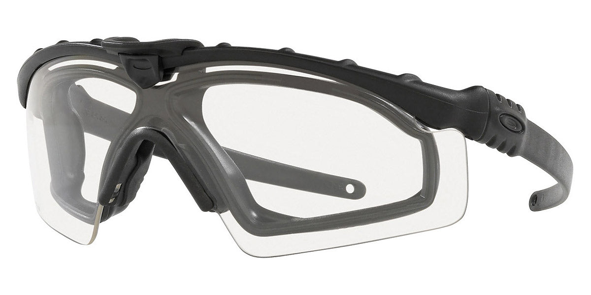 Oakley® OO9146 Si Ballistic M Frame 3.0 OO9146 914651 32 - Black/Clear Sunglasses