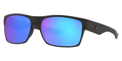 Oakley® OO9189 Twoface OO9189 918946 60 - Matte black/Prizm sapphire polarized Sunglasses