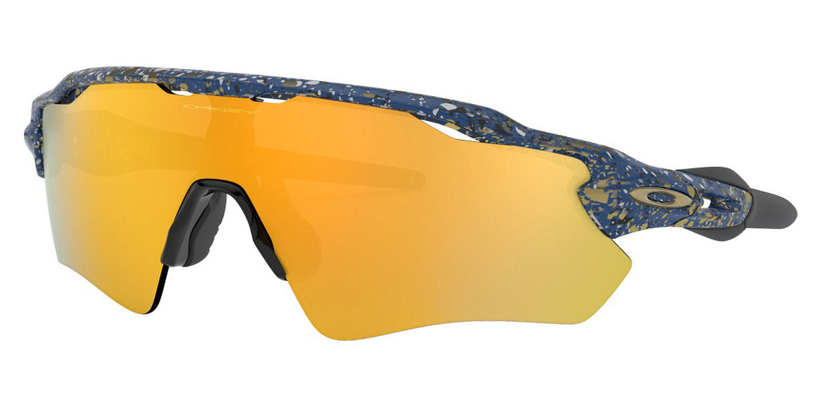 Oakley® OO9208 Radar Ev Path OO9208 920878 38 - Splatter Poseidon / 24K Iridium Sunglasses