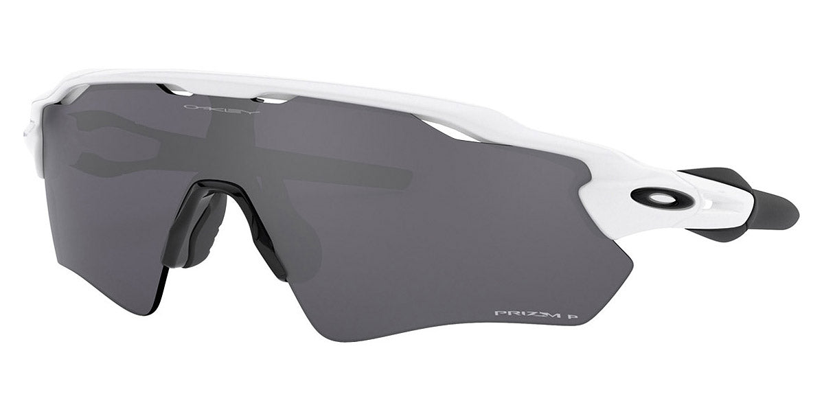 Oakley® OO9208 Radar Ev Path OO9208 920894 38 - Polished white/Prizm black polarized Sunglasses