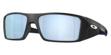 Oakley® OO9231 Heliostat OO9231 923125 61 - Matte Black / Prizm Deep Water Polarized Sunglasses