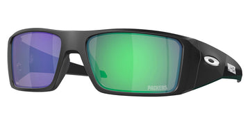 Oakley® OO9231 Heliostat OO9231 923126 61 - Matte Black / Prizm Jade Sunglasses