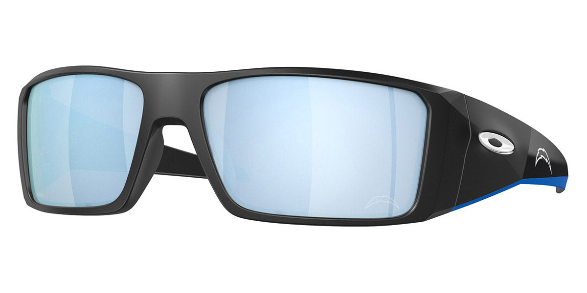 Oakley® OO9231 Heliostat OO9231 923128 61 - Matte Black / Prizm Deep Water Polarized Sunglasses