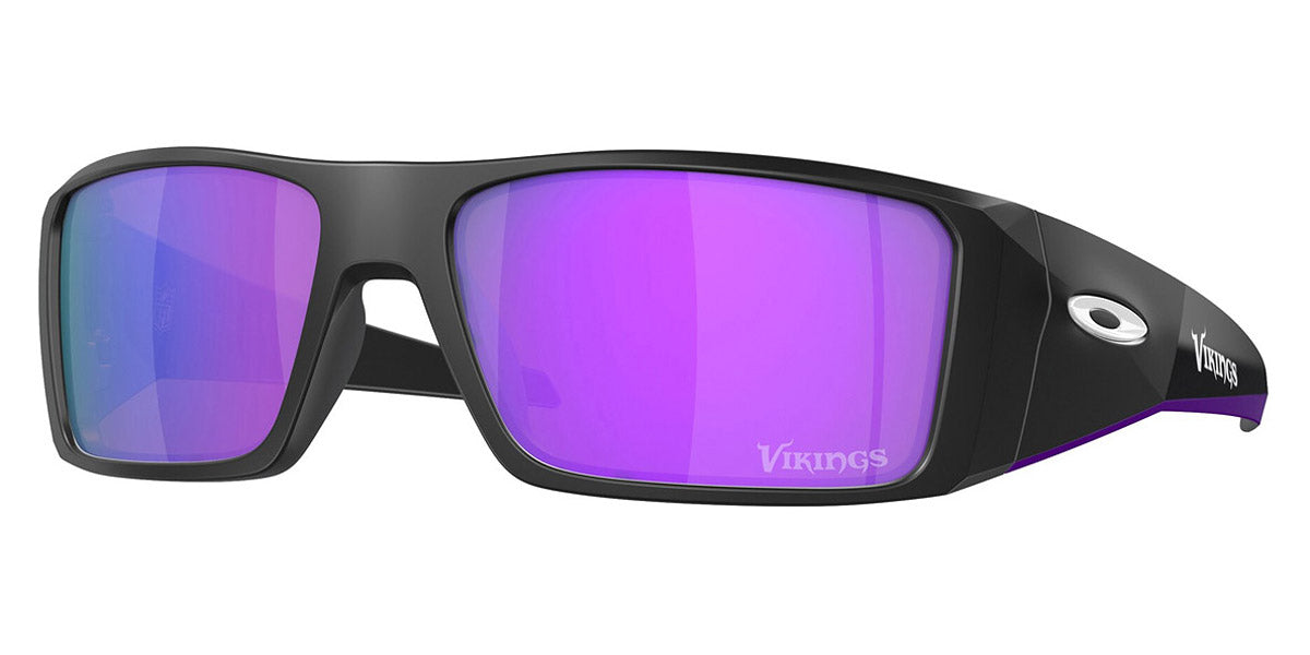 Oakley® OO9231 Heliostat OO9231 923129 61 - Matte Black / Prizm Violet Sunglasses