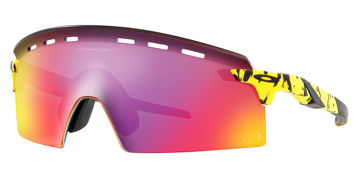 Oakley® OO9235 Encoder Strike Vented OO9235 923507 39 - Tdf splatter/Prizm road Sunglasses