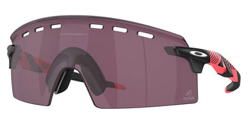 Oakley® OO9235 Encoder Strike Vented OO9235 923516 39 - Pink stripes/Prizm road black Sunglasses