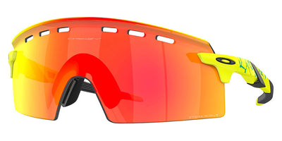 Oakley® OO9235 Encoder Strike Vented OO9235 923519 39 - Matte tennis ball yellow/Prizm ruby Sunglasses