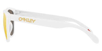 Oakley® OO9245 Frogskins (A) OO9245 9245D9 54 - Matte white/Prizm 24k polarized Sunglasses