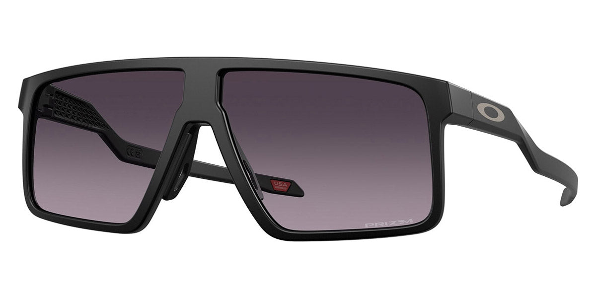 Oakley® OO9285 - Helux OO9285 928506 61 - Matte Black / Prizm Gray Gradient Sunglasses