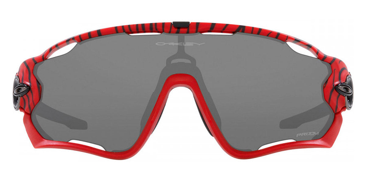 Oakley® OO9290 Jawbreaker OO9290 929067 31 - Red Tiger / Prizm Black Mirrored Sunglasses