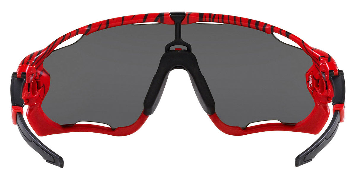 Oakley® OO9290 Jawbreaker OO9290 929067 31 - Red Tiger / Prizm Black Mirrored Sunglasses