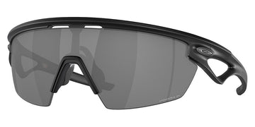 Oakley® OO9403 Sphaera OO9403 940301 36 - Matte Black / Prizm Black Polarized Mirrored Sunglasses