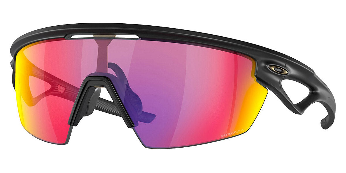 Oakley® OO9403 Sphaera OO9403 940303 36 - Matte Black / Prizm Road Mirrored Sunglasses