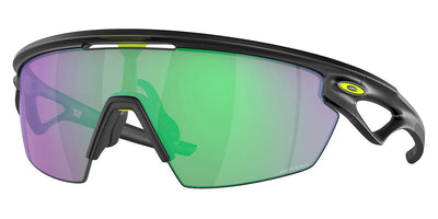 Oakley® OO9403 Sphaera OO9403 940308 36 - Matte Black Ink / Prizm Road Jade Mirrored Sunglasses