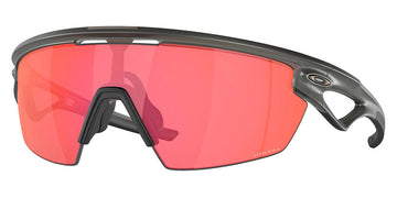 Oakley® OO9403 Sphaera OO9403 940309 36 - Matte Gray Smoke / Prizm Trail Torch Mirrored Sunglasses