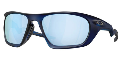 Oakley® OO9431 Lateralis OO9431 943103 60 - Matte Transparent Blue / Prizm Deep Water Polarized Sunglasses