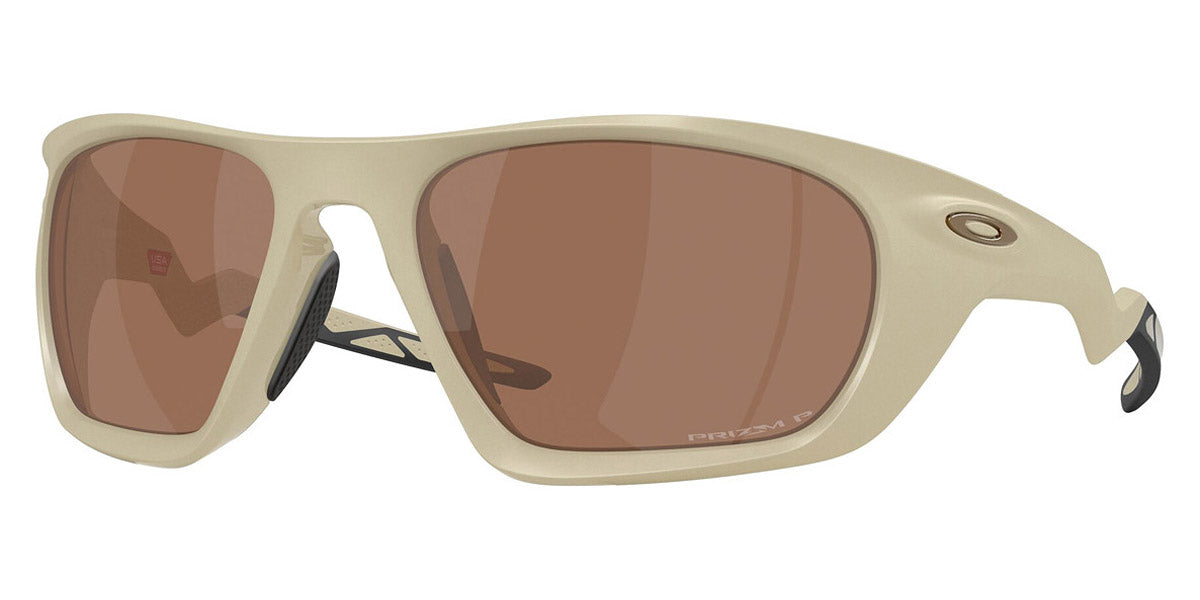 Oakley® OO9431 Lateralis OO9431 943105 60 - Matte Sand / Tungsten Iridium Polarized Sunglasses