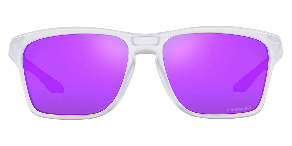 Oakley® OO9448F Sylas (A) OO9448F 944814 58 - Matte clear/Prizm violet Sunglasses