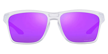 Oakley® OO9448F Sylas (A) OO9448F 944814 58 - Matte clear/Prizm violet Sunglasses