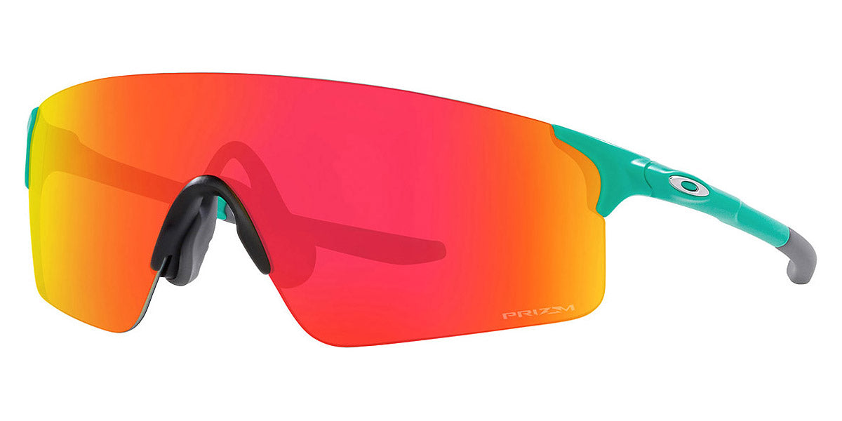 Oakley® OO9454A Evzero Blades (A) OO9454A 945413 138 - Matte celeste / Prizm ruby Sunglasses